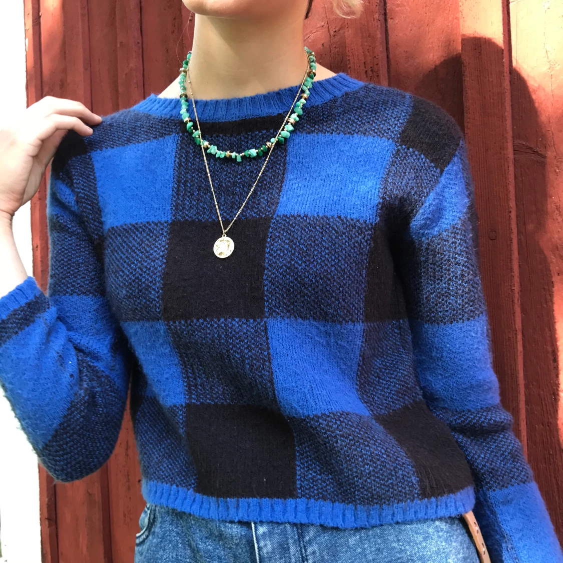 Blå tröja H&M - 91