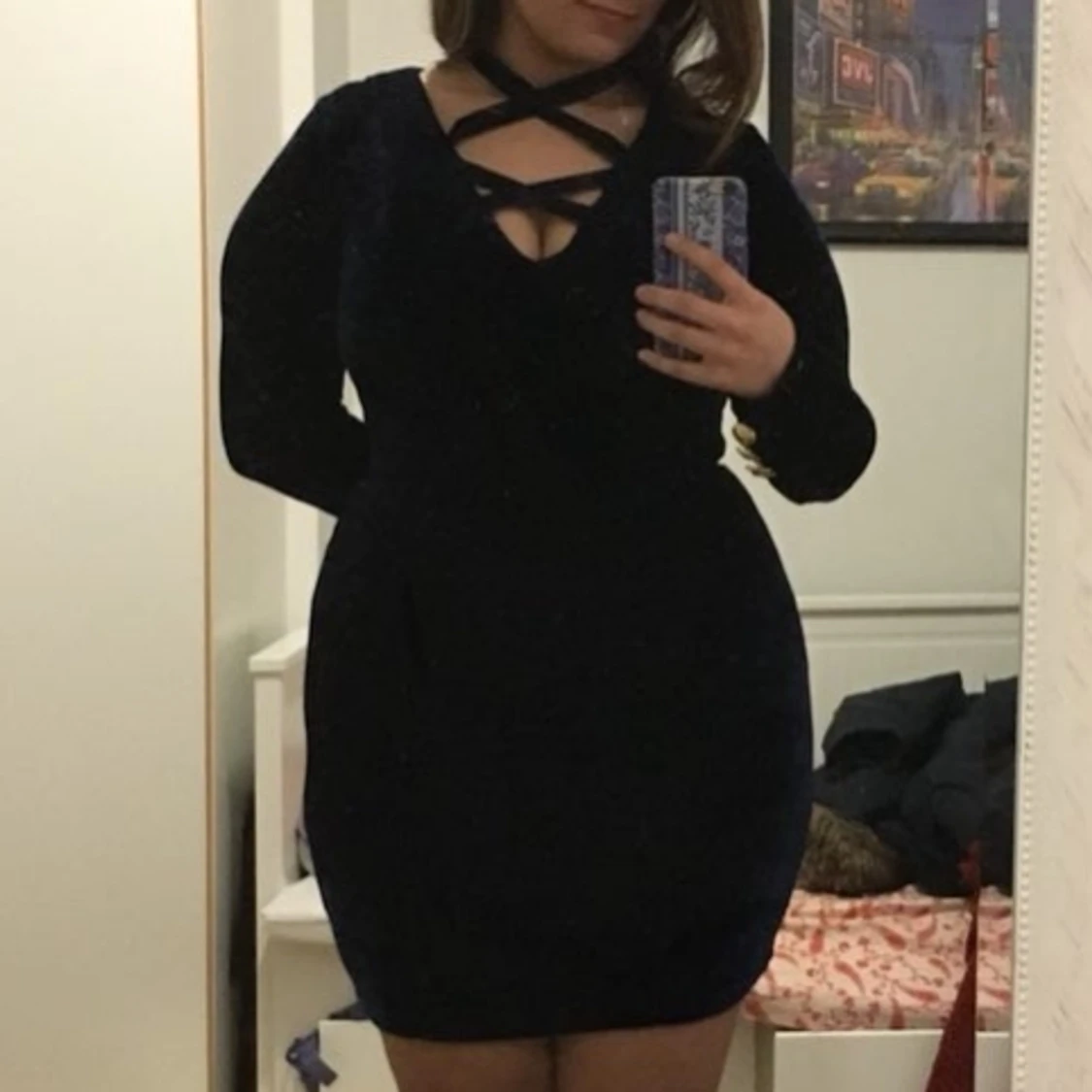 Daniela Fargion sammet klänning, BUDGIVNING - 90