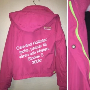  - 250kr även fast annat står på bilden. Helt oanvänd , riktigt bra kvalité och varm jacka. Från hollister.
