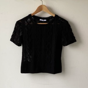Zara knitted top - Zara woman knitted black see through top. Size M. Excellent condition, never worn.