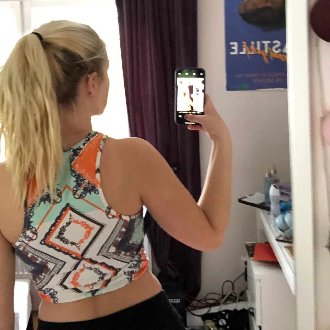 Linne med mönster - 91