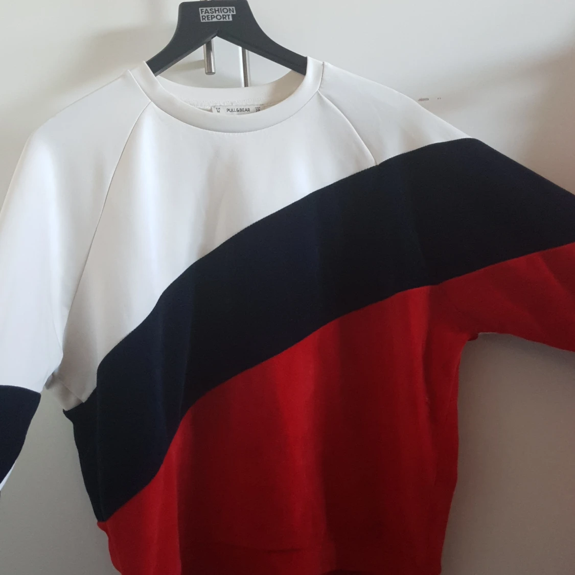 Pull&Bear velour tröja klassiska färger - 90