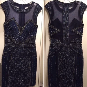 Kort festklänning  - Säljer min fina Jovani klänning som är i väldigt bra skick! Storlek 6. Säljs för 700kr.