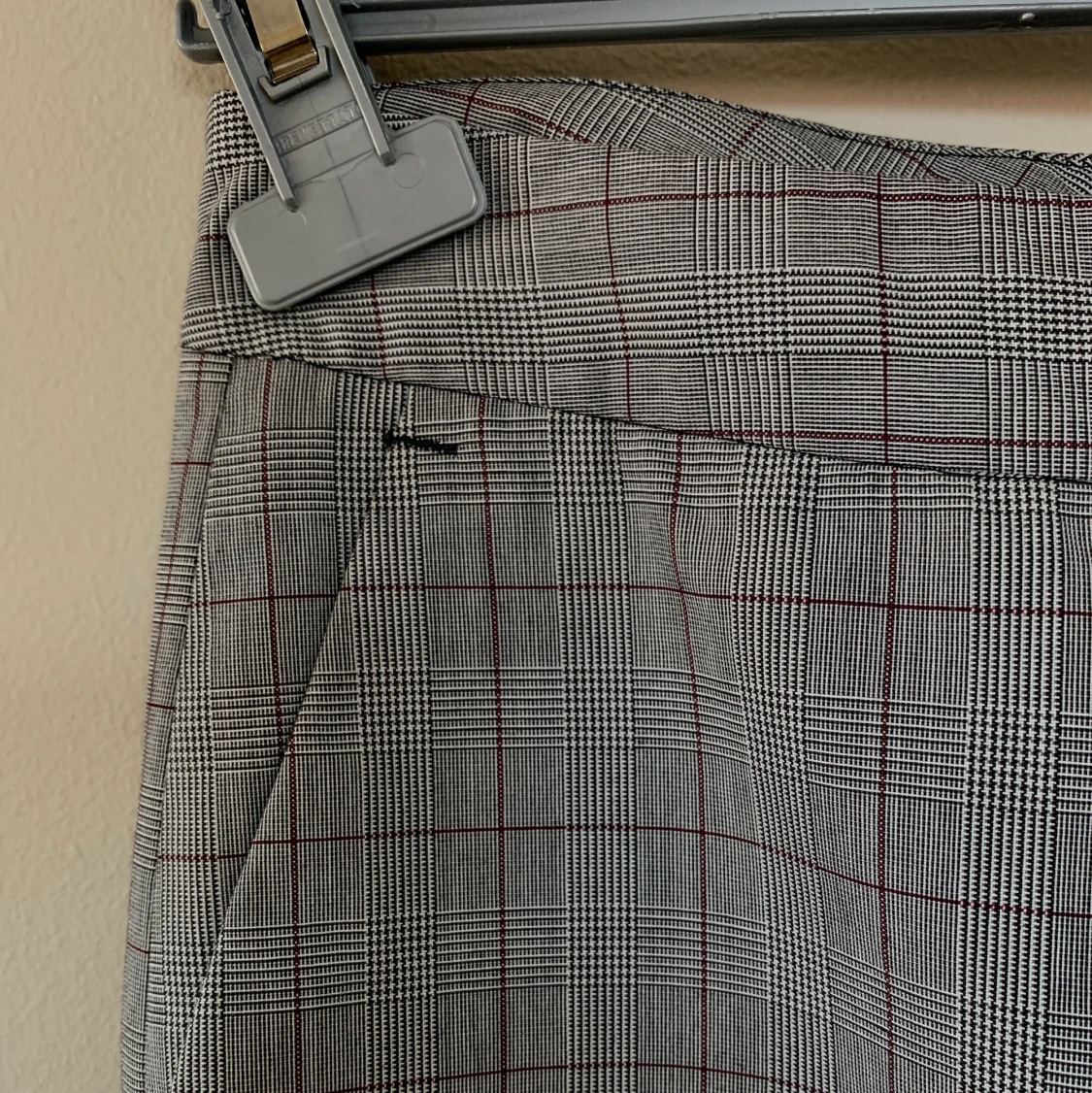 Rutiga kostym byxor - 90