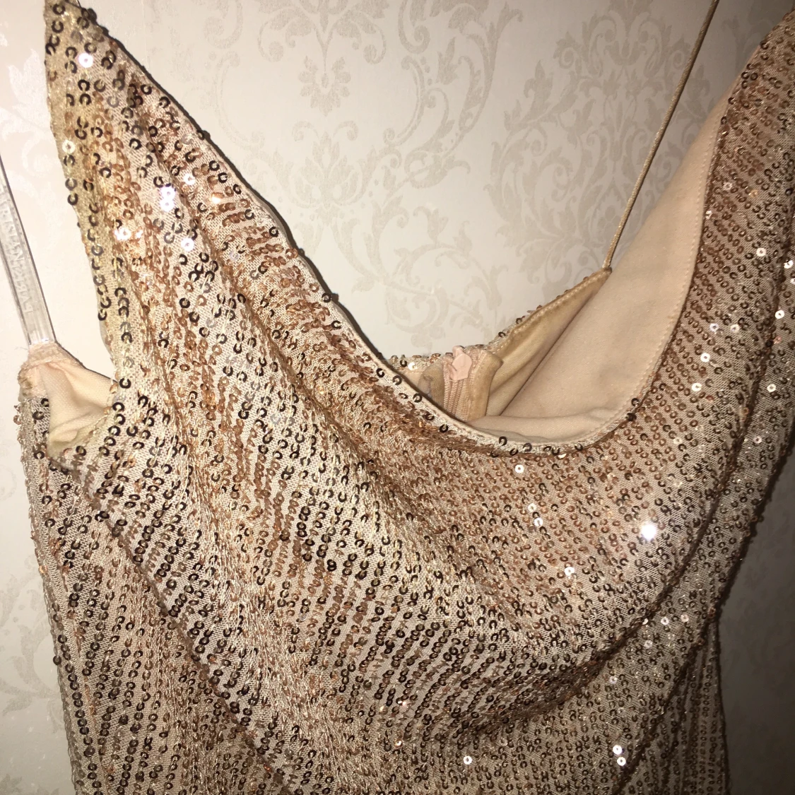 Glitter klänning nelly - 90