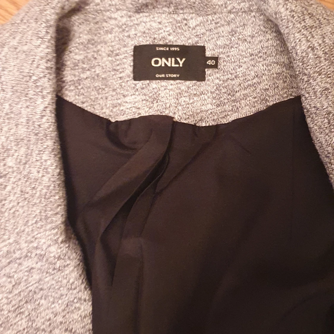 Grå Tunn Kappa (tall) Storlek 40 - 90