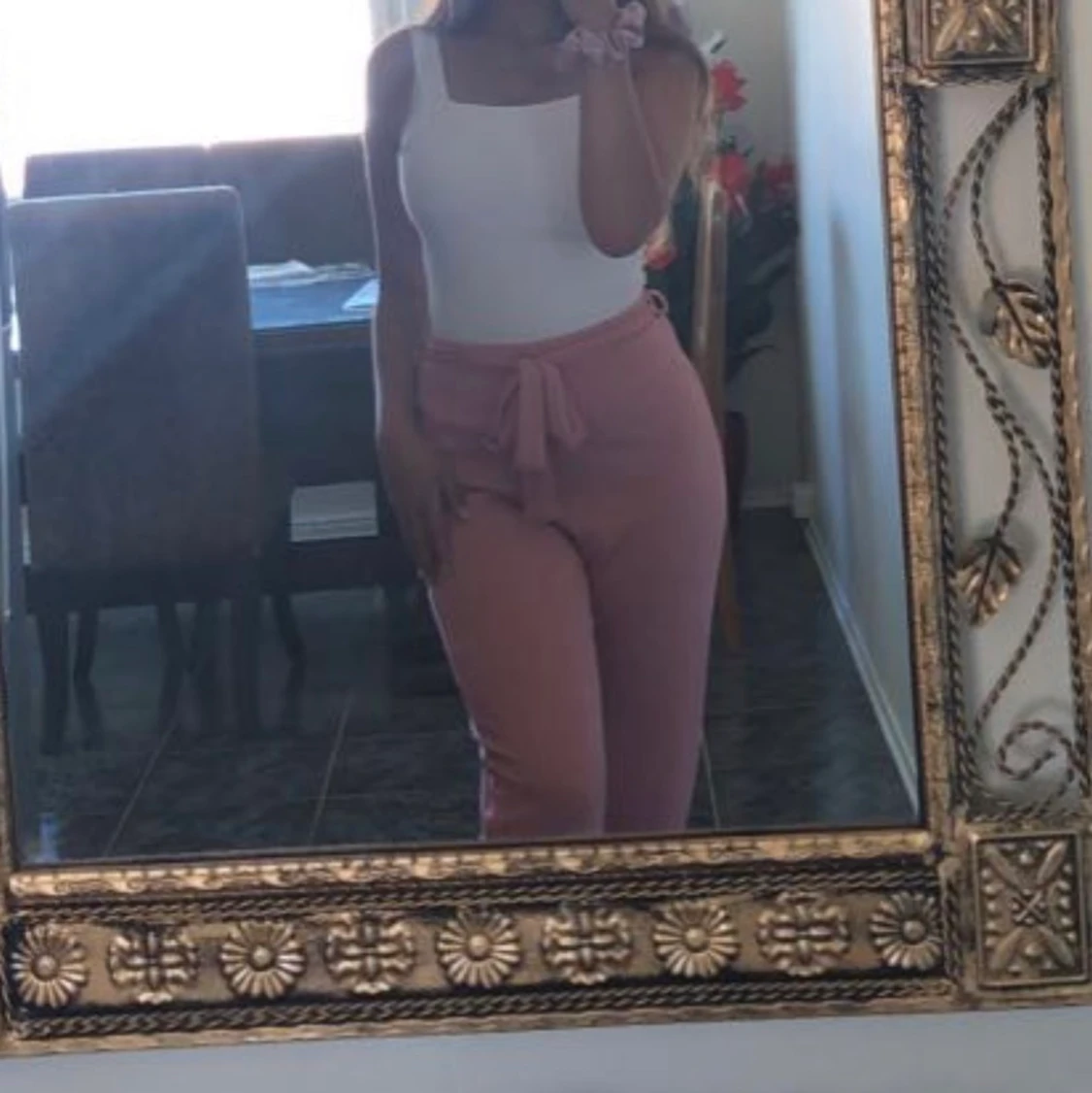 Rosa sköna byxor - 90