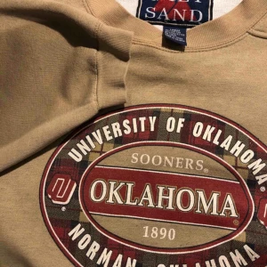  - Oversized Vintage Sweatshirt i mysig beige färg! Den är köpt på Beyond Retro för 290kr. Säljes på grund av att den inte kommer till användning. Kan mötas upp i Stockholm, annars tillkommer frakt på ca 60kr. Vid behov av fler bilder skriv pm :)