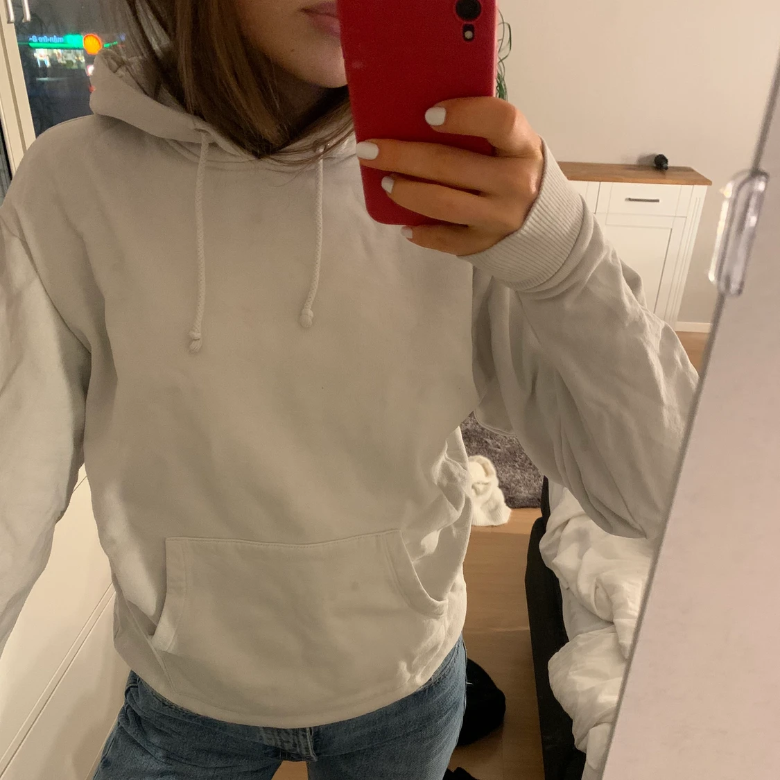 Vit hoodie