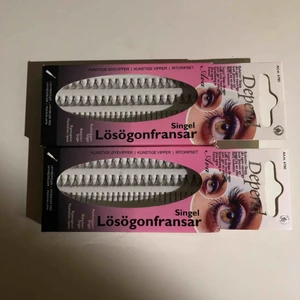 - 2 förpackningar med oanvända singel lösögonfransar från depend. Köparen står för frakt🥰