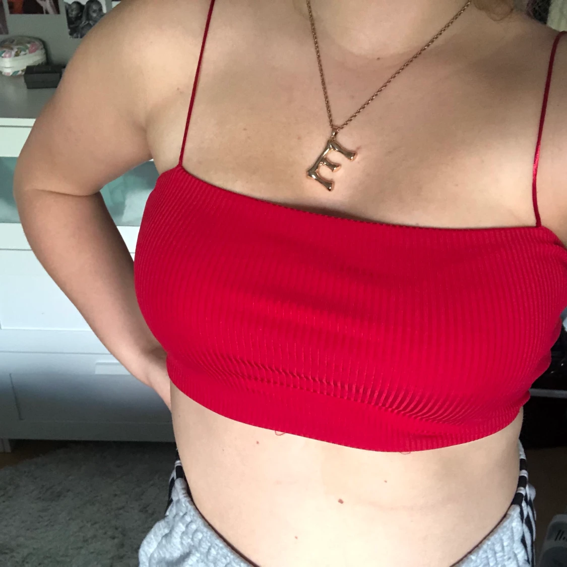 Kroppat linne/bandeau  - 90