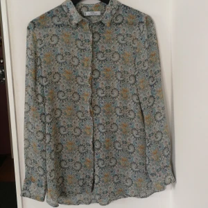 Mango blouse - Blouse with pattern Medium size long sleeves, 70cm long