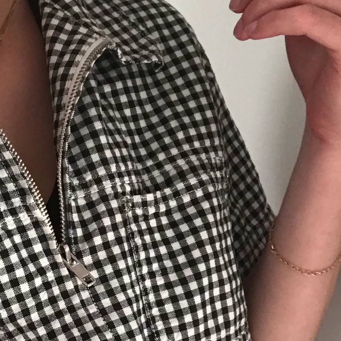 Rutig || crop top || storlek S - 91