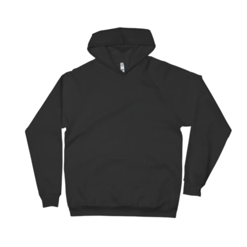 Basic svart hoodie av märket American Apparel. Hoodies.
