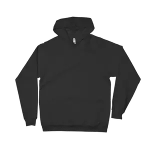 Basic svart hoodie av märket American Apparel