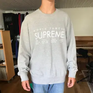 SUPREME sweatshirt strl herr large