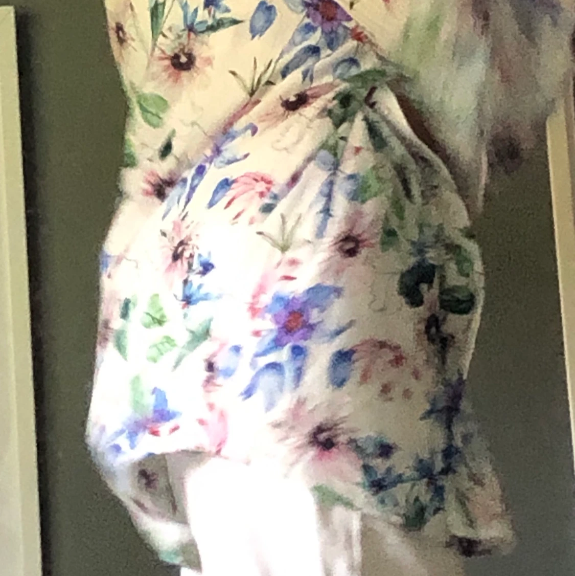 blommig skjorta från hm - 90