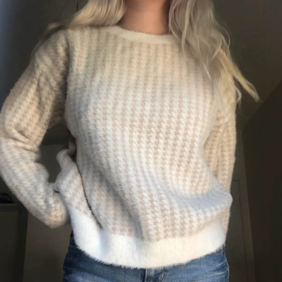 väldigt mjukt mango tröja