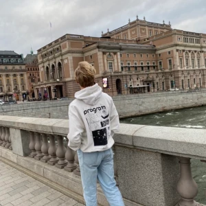 Hoodie  - Säljer hoodie från Urban outfitters. Hoodien är i bra skick och sparsamt använd. Storleken är S men den är oversized i storleken så passar även M. Pris 300kr. Möts i Stockholm eller fraktar. Skriv för fler frågor mvh herber 