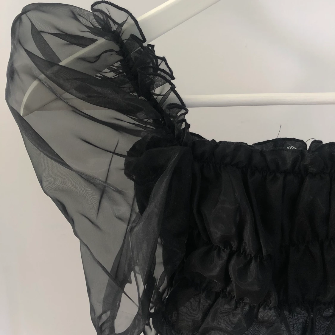 Topp med puffärm - 90