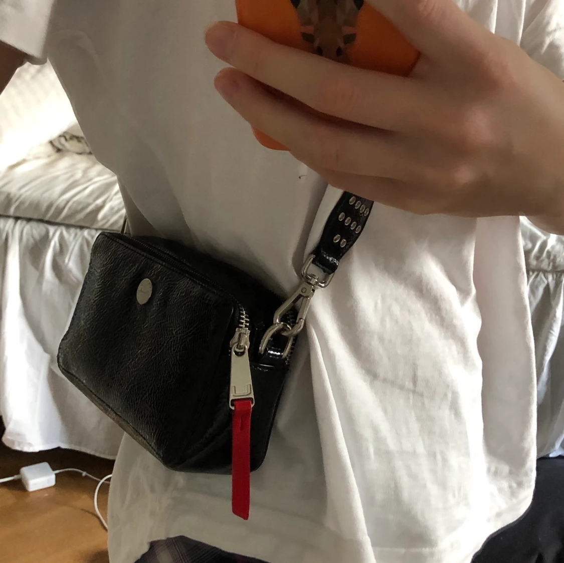 Axelremsväska Adolfo Dominguez