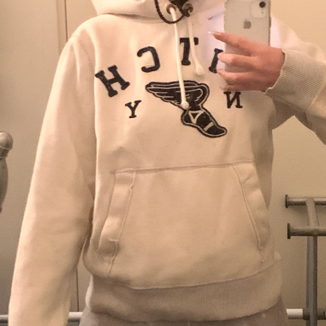 Vit Hoddie  - 90