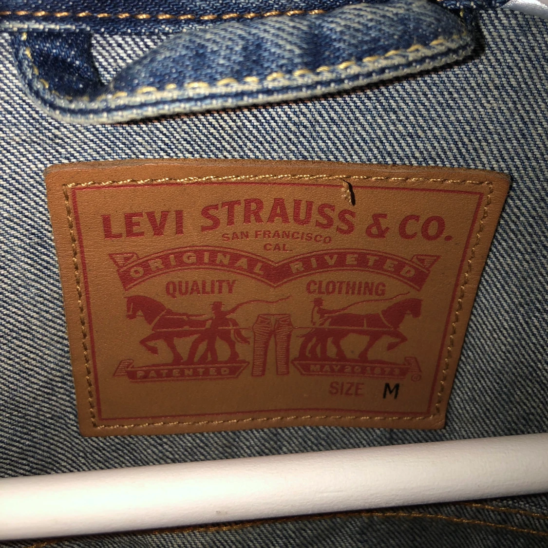 Levis Jeans Jacka Herr Medium  - 91