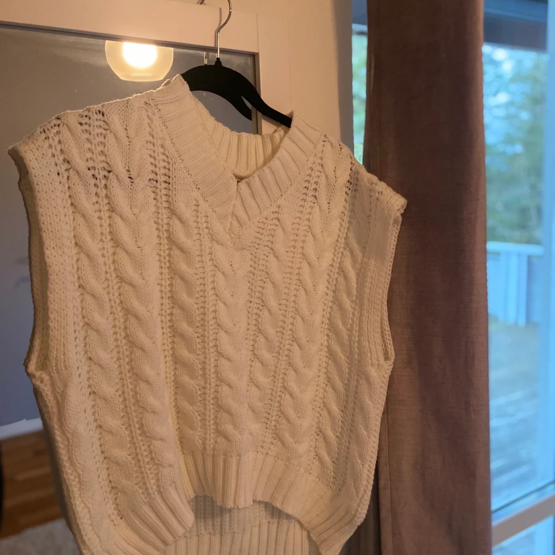 Stickad väst - 90