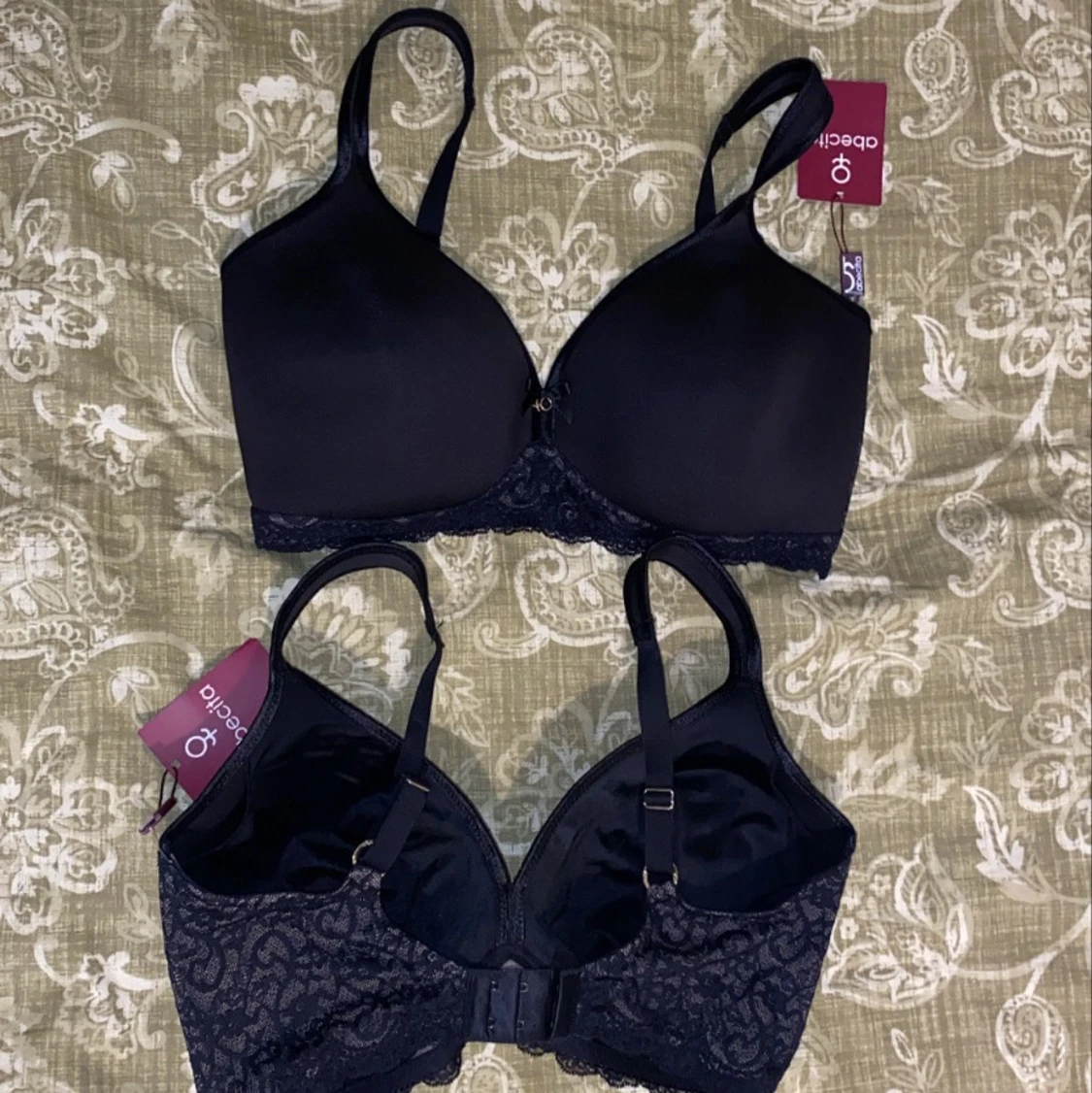 Bh storlek 85E svart & rosa