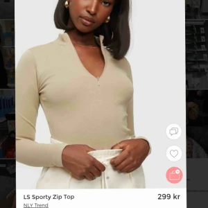 - Superfin topp från Nelly. Enbart använd 1 gång. Köparen betalar frakt