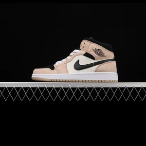 Jordan 1 mid (barely orange)  - Jordan 1 mid (barely orange)
