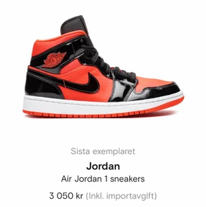 Jordans  - Säljer min jordan i storlek 40 pga för stora och används därför inte. Köptes för 3000kr, tar emot bud!💗