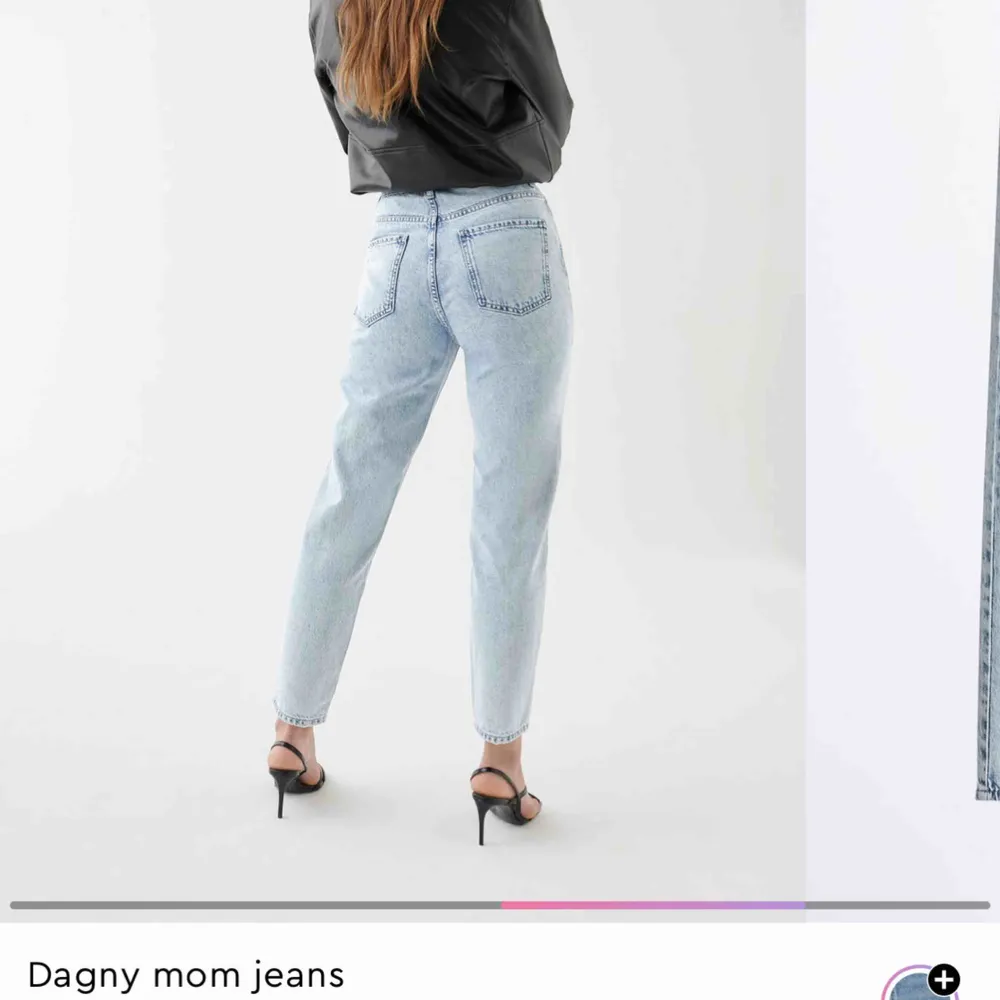 Mom jeans från Gina tricot, knappt använda. Jeans & Byxor.