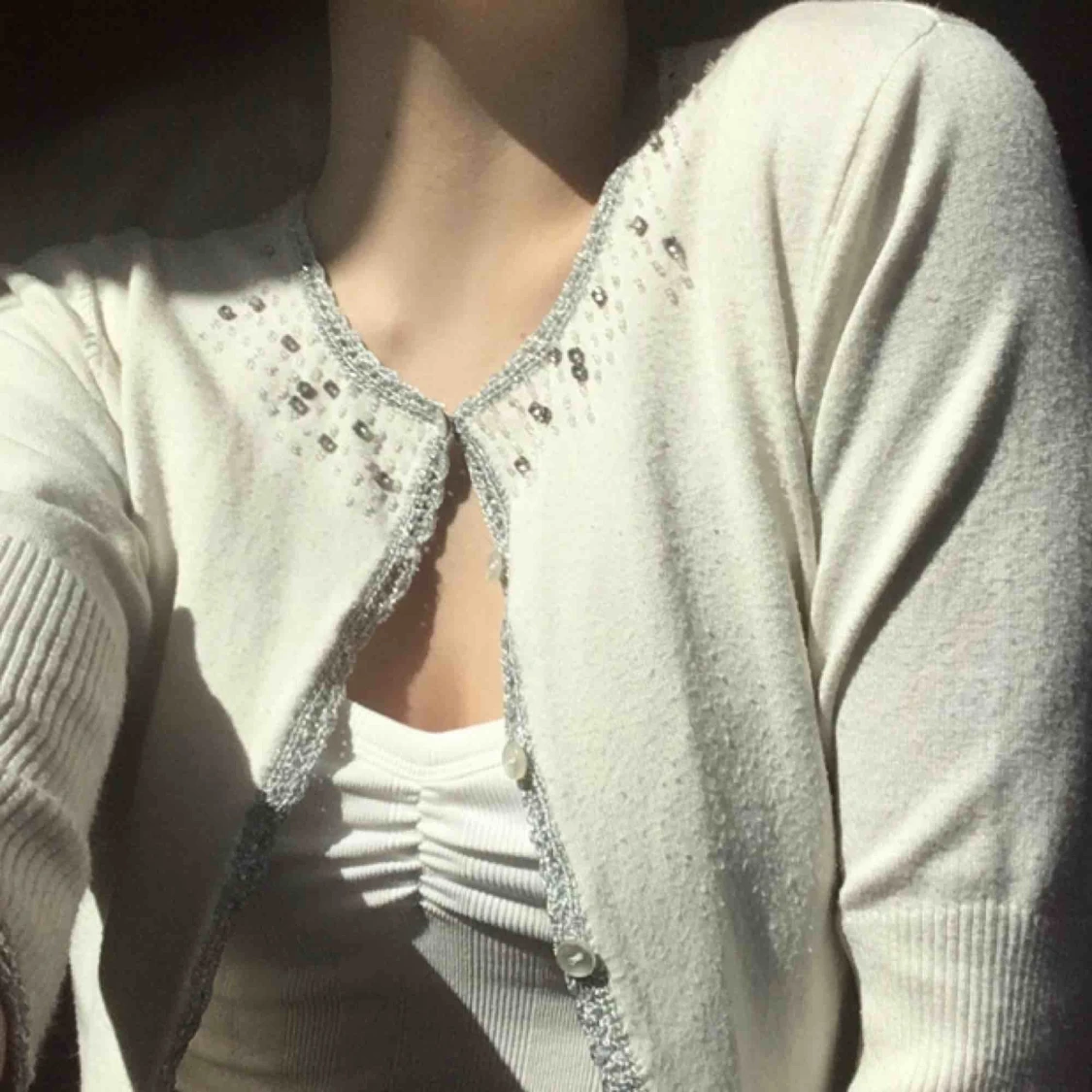 Fin kofta med pärlor