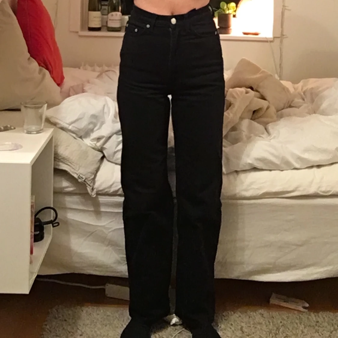 Raka jeans från weekday