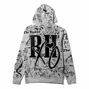 The Weeknd After Hours Merch Hoodie S  - Hoodie från The Weeknds After Hours Merch från 2020. Just denna är ett exklusivt och slutsålt samarbete med Rhuigi Villaseñor 🎲 💵 Aldrig använd! Buda i kommentarerna- bud höjs med 10kr. Köparen står för frakten 📦💫