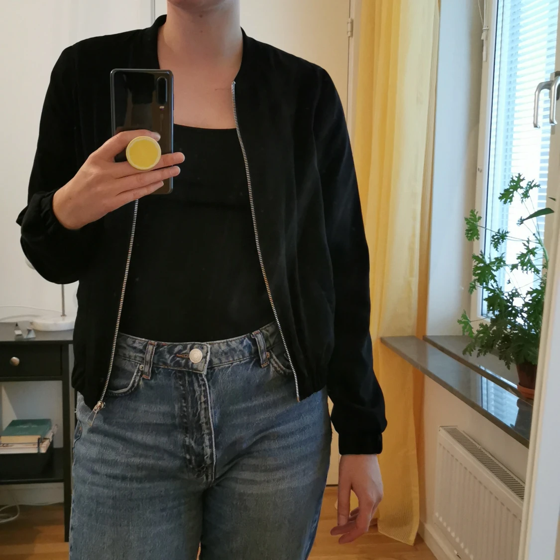 Cubus svart bomberjacka strl S - 90