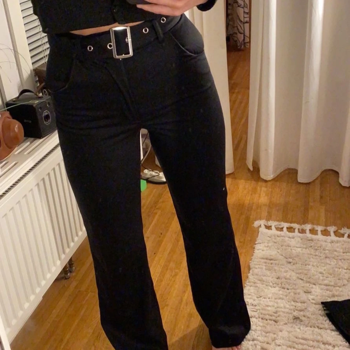 Utsvängda kostymbyxor  - 90