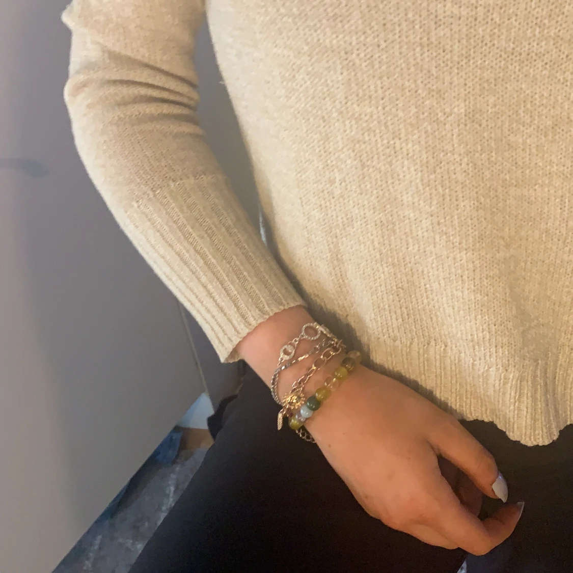 Stickad tröja Hm - 91