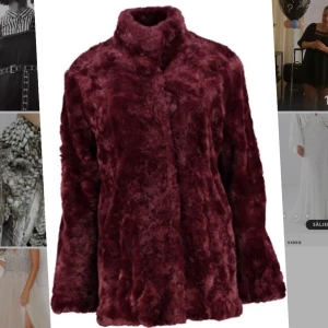 Tiger of Sweden fuskpäls aldrig använd. - Vinröd fuskpäls från tiger of Sweden. Aldrig använd. Prislapp kvar. Nypris 2700kr passar S och M 