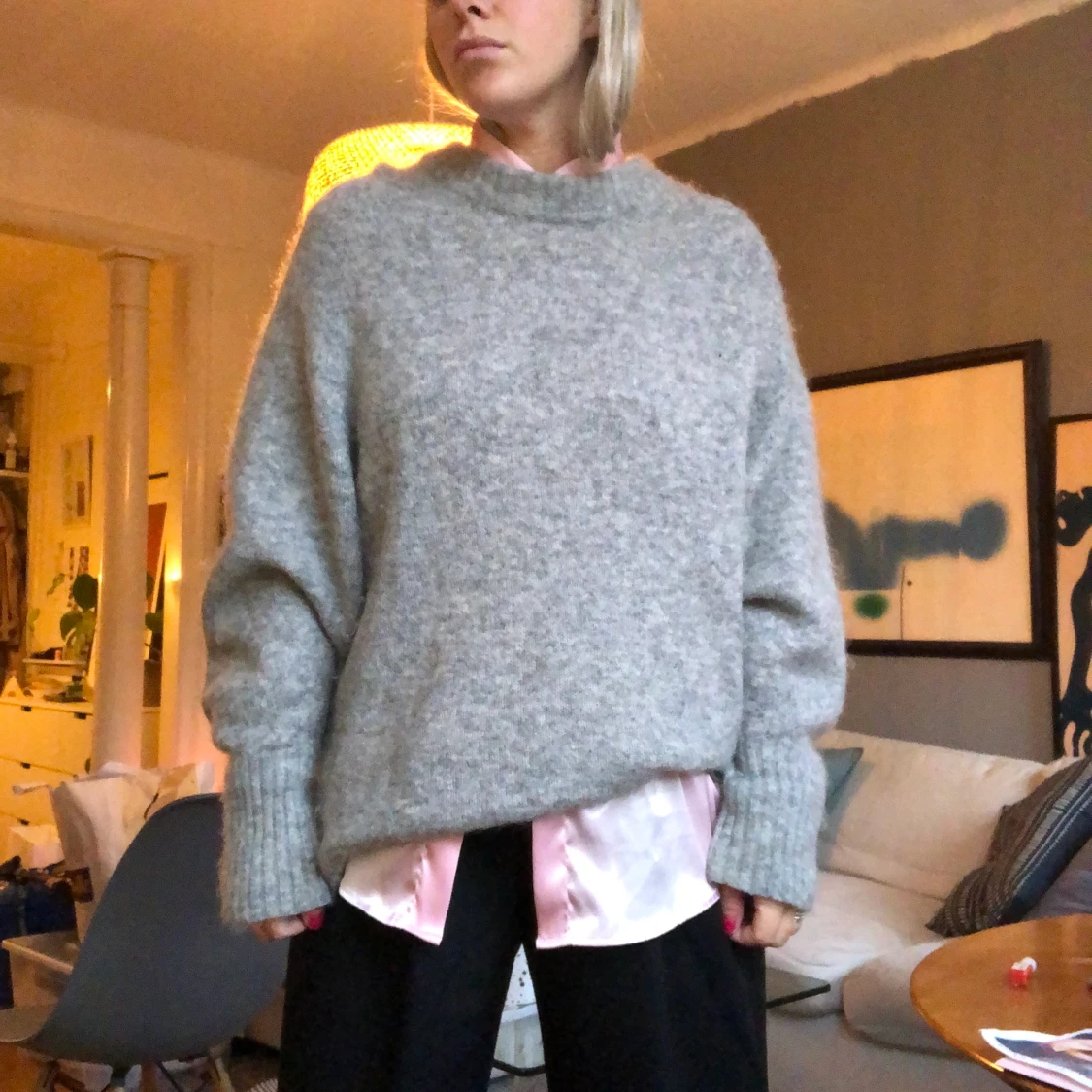 Stickad Tröja H&M  - 90