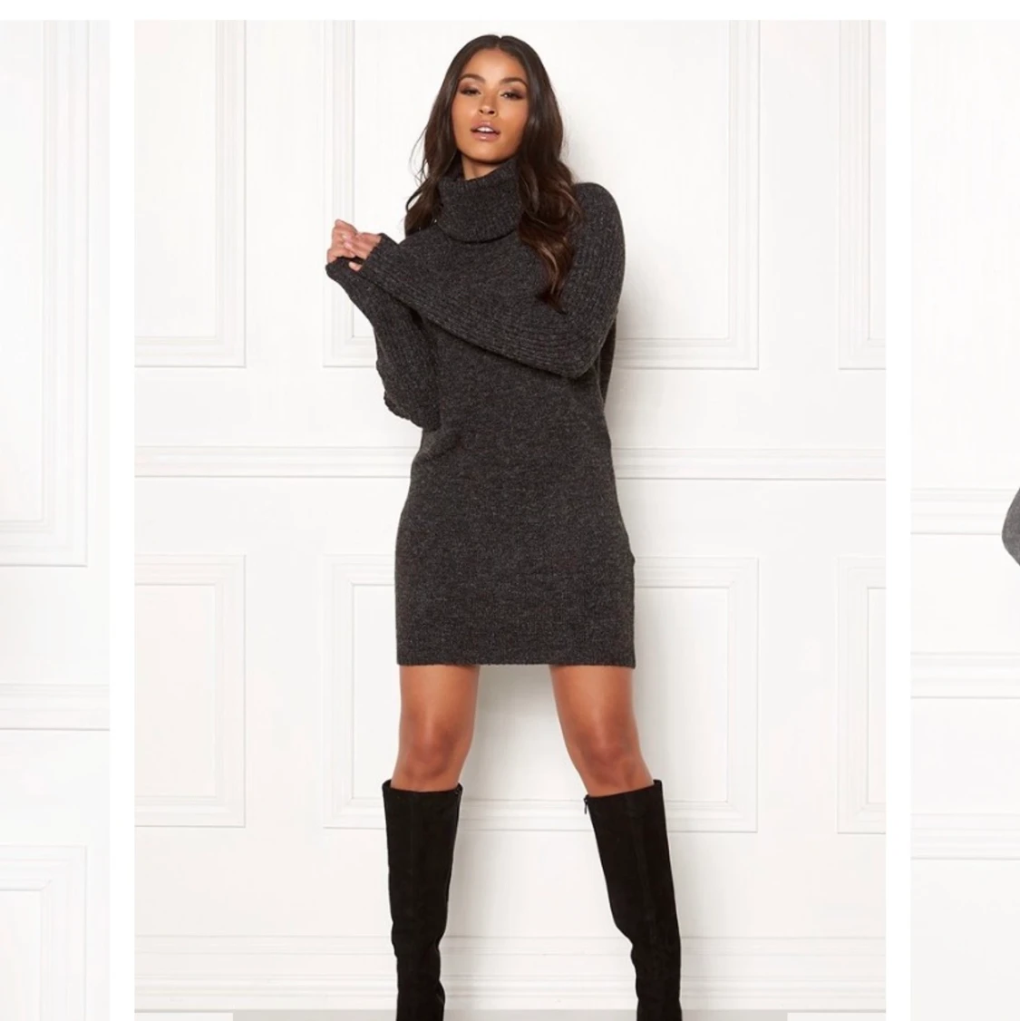 Finstickad klänning  - 91