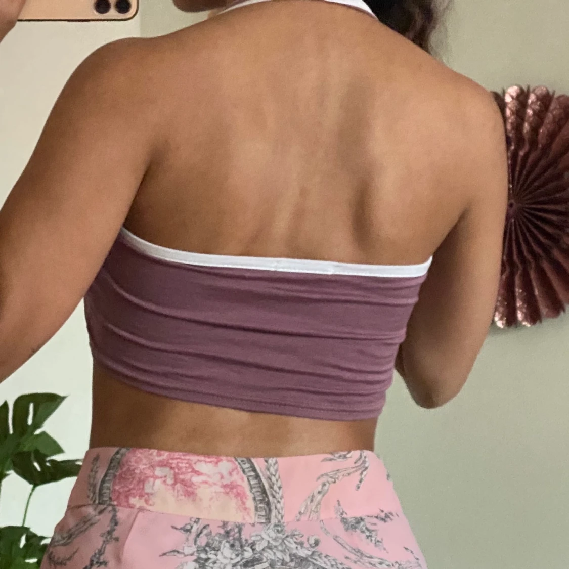 Topp med öppen rygg - 90