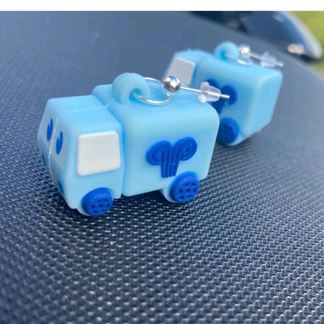 Glassbilen-örhängen - 90