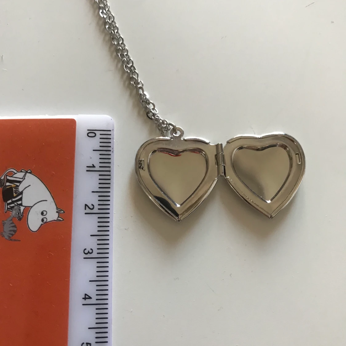 Hjärtberlock med silverkedja⛓ - 91