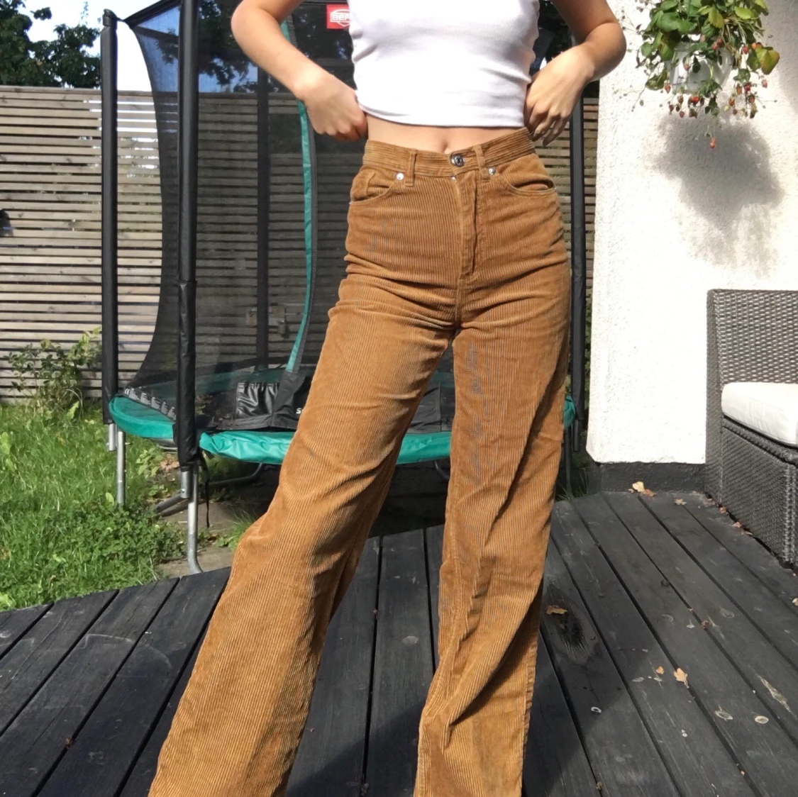 Monki manchesterbyxor  - 91