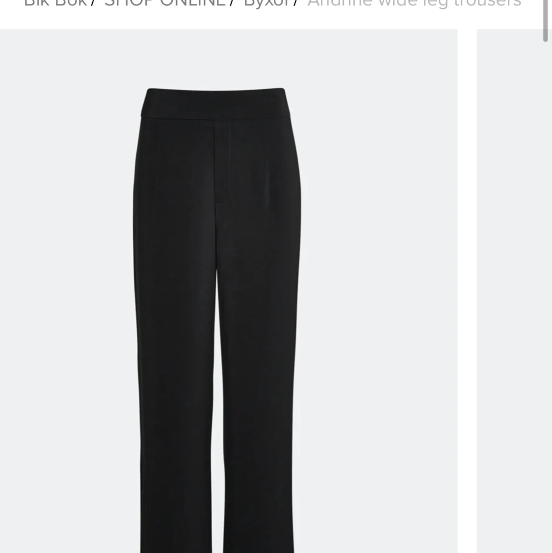 Bikbok ”kostymbyxor”