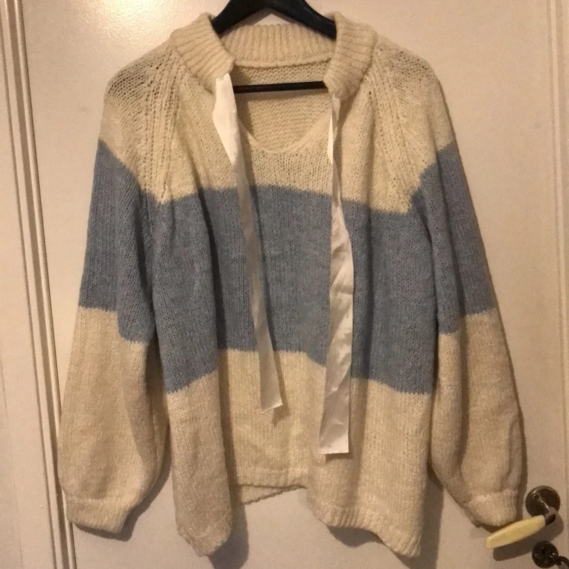 Stickad multifärgad tröja - 91