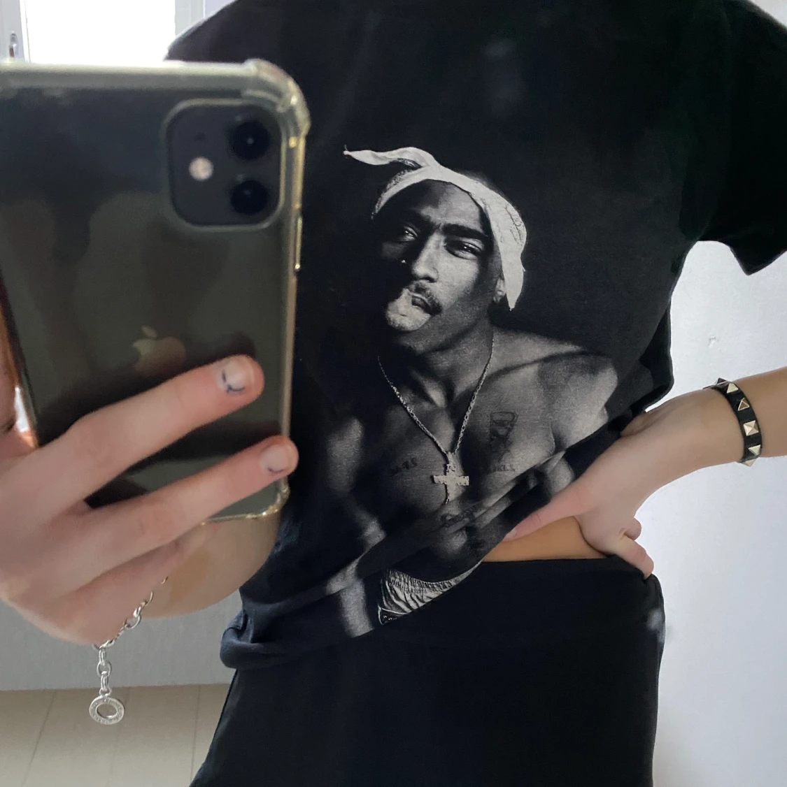 T-shirt med tryck - 90