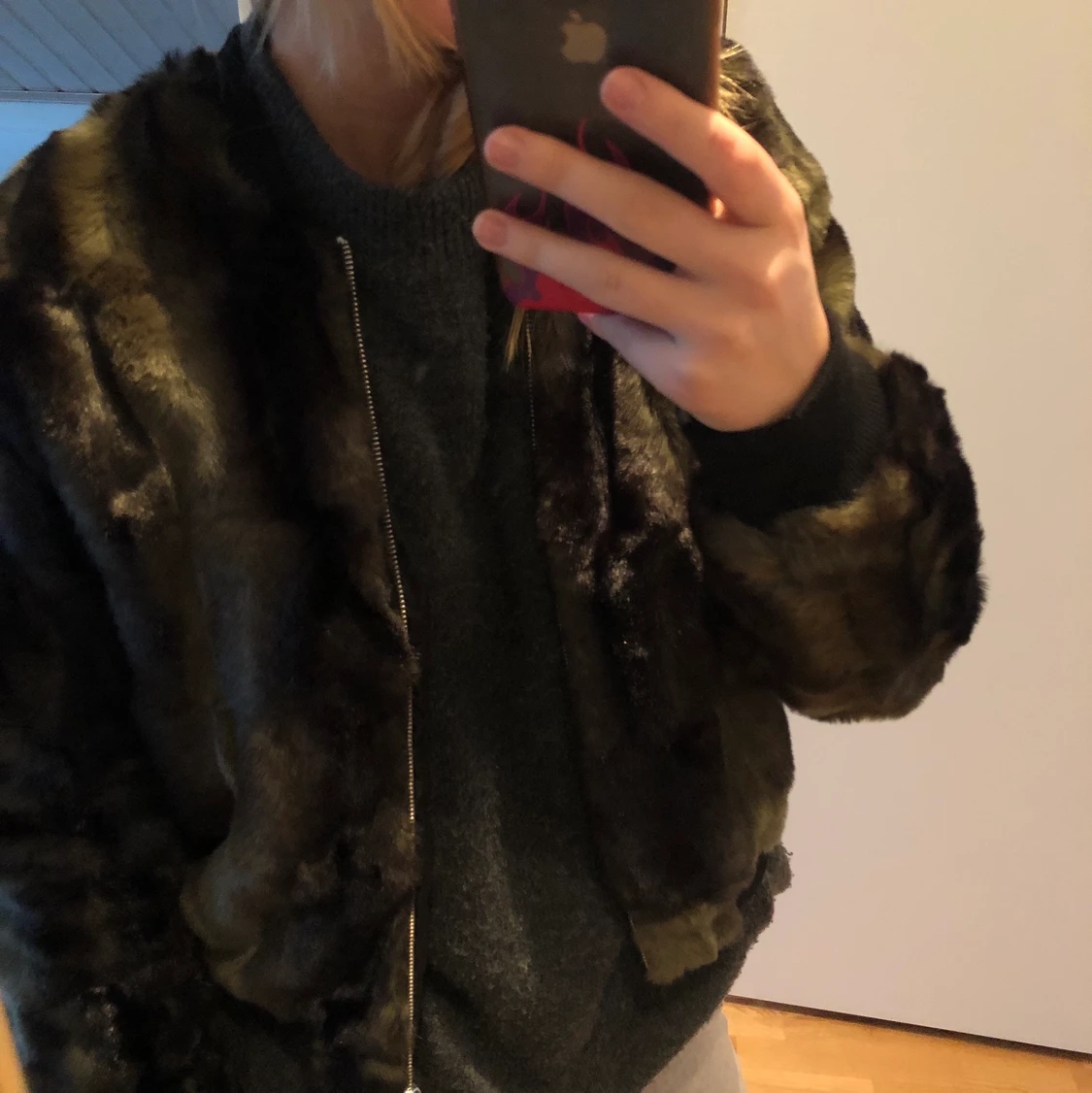 Pälsjacka, bomber Zara - 90